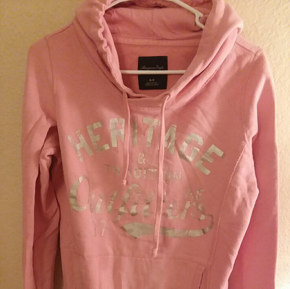 Cowl neck AE hoodie!